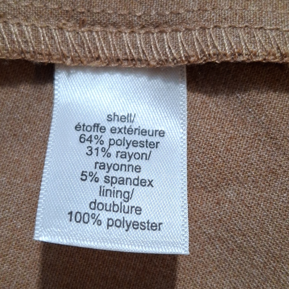 Maurices Camel/Tan Single-Button Blazer - Picture 7 of 9